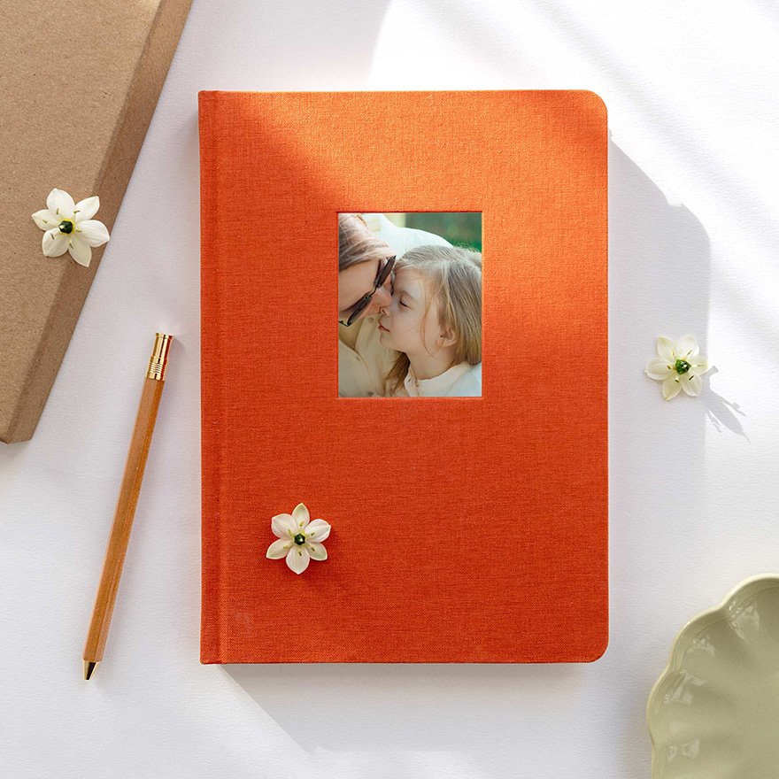 Le carnet en tissus
