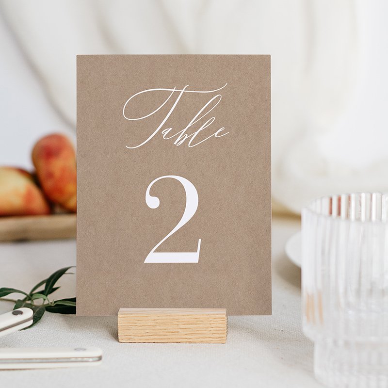 Numéro de table