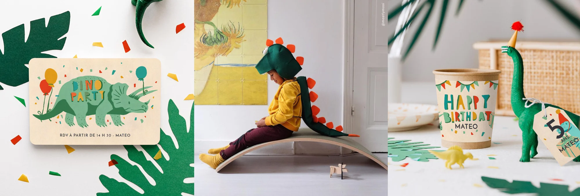 Une dino party réussie