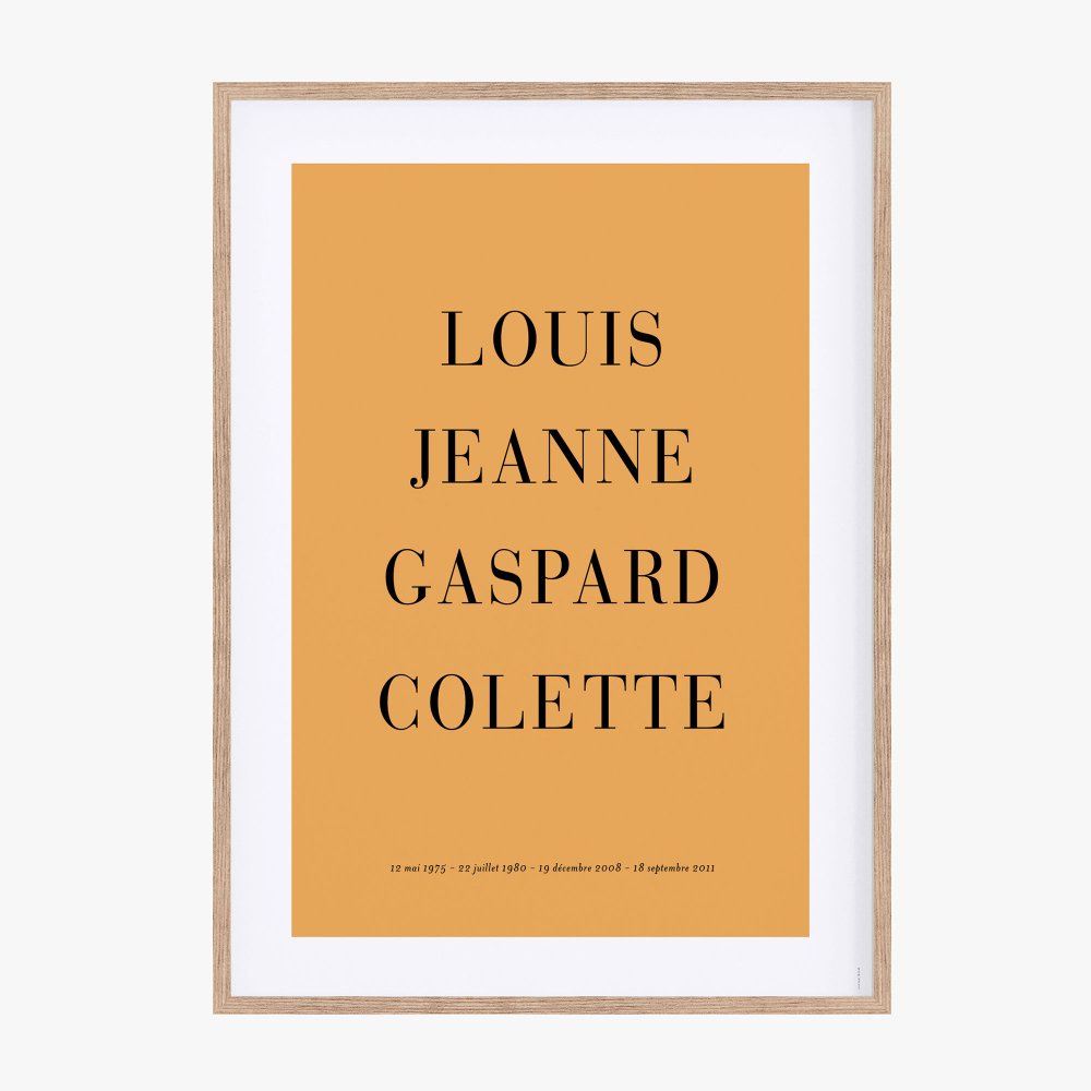 Affiche prénoms