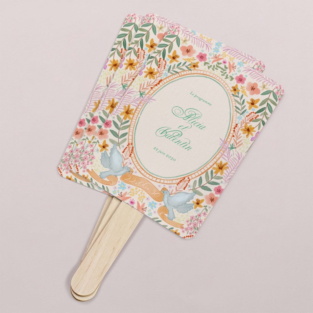 Pastel flowers