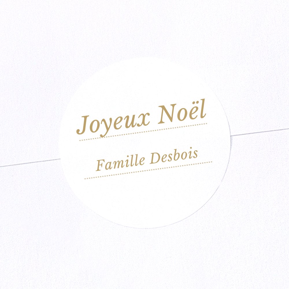 Carte postale II - or