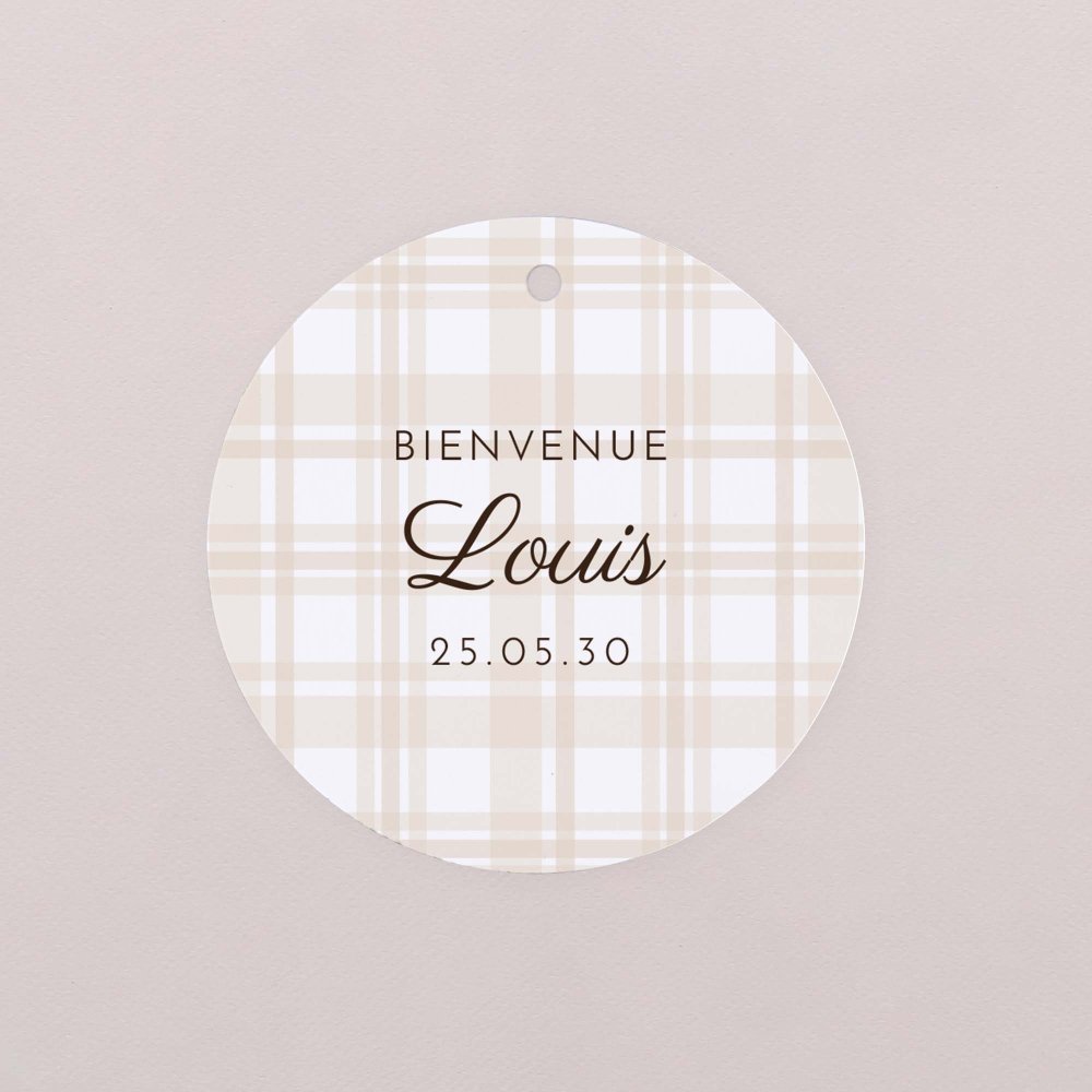 Beige Tartan