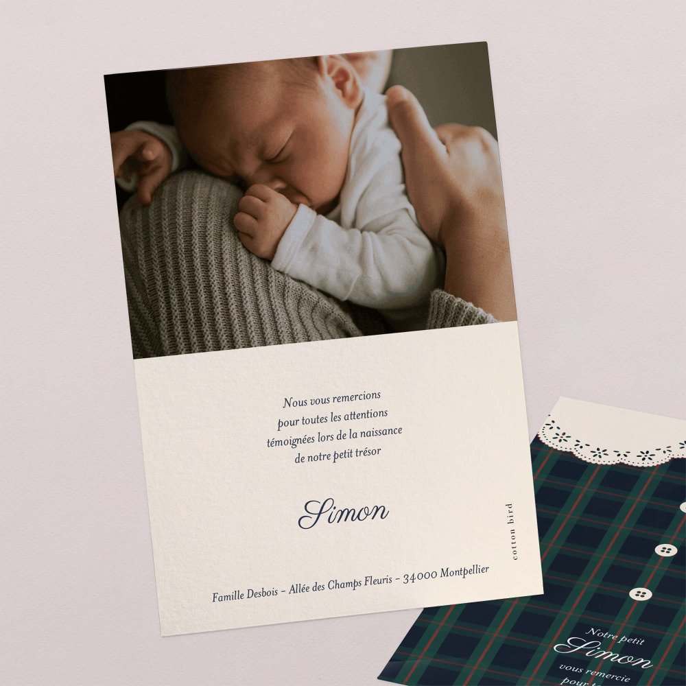 Claudine - tartan