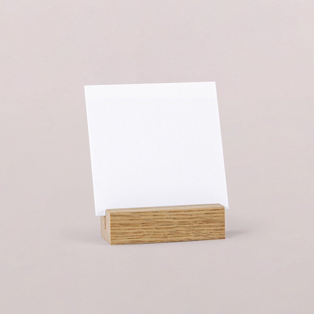 Porte-carte bois