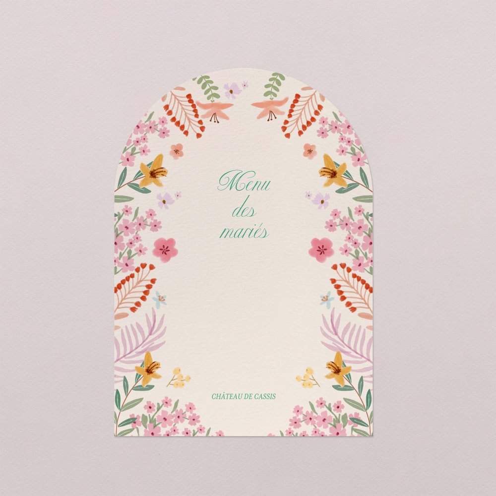 Pastel flowers