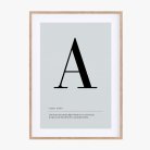 Affiche lettre
