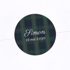 Claudine - tartan