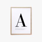 Affiche lettre