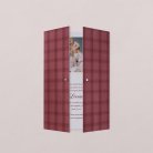 Burgundy tartan