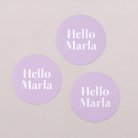 Dogs & dogs - Mauve