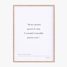 Affiche citation