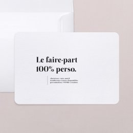 100% personnalisable