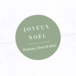 Décoration vintage - feuillage de Noël