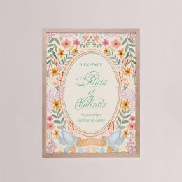 Pastel flowers