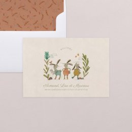 Trois petits lapins