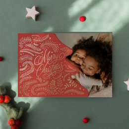 Mon beau sapin - rouge groseille