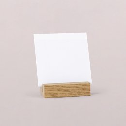 Porte-carte bois