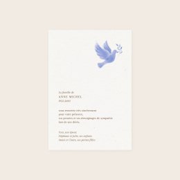 Colombe bleue