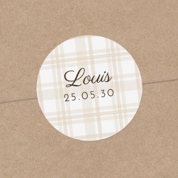 Beige Tartan